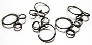 Carb 6mm ID Hose Clips 5 pcs auto motorcycle vacuum breather tubing clamps