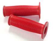 Bicycle red grips 7/8" vintage cycle bobber cushioned