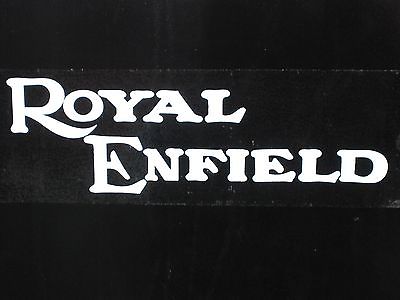 Royal Enfield decal sticker large logo rear truck window Classic motorcycle