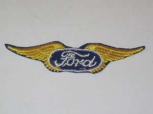 Ford vintage racing eagle wings patch made in 1970s Galaxie Falcon Thunderbolt