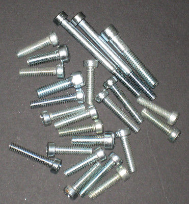 Triumph CAD Phillips engine side cover screw set 650 750 1969 - 1979 screws