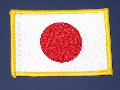 Japanese Flag embroidered Patch
