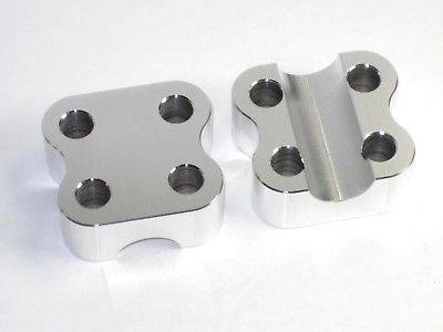 Triumph SPINDLE CAPS 1971 - 72 6000 billet aluminum 750 twin triple 97-3947  fork set