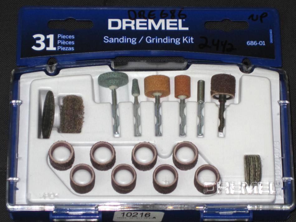 Dremel sanding grinding kit 31 pieces bit set