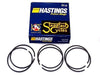 Triumph piston RINGS 750  twin Hastings standard ring set STD 76mm OIF T140 USA