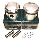 Piston Set BSA A10 650 pre-unit twin pistons plus .060 60 over Gandini Italy