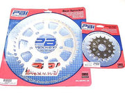 PBI Triumph front rear sprocket set 1991 to 06 Adventurer Daytona Legend Tiger