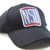 NSU patch on a Black Hat Cap NEW one adult size adjustable