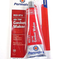 Moto Seal Gasket Maker Red high Temp 3oz Permatex 29132 RTV Silicone Engine