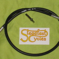 Tachometer Cable 32" 2'8"  w spade Tach Aerco Triumph BSA UK Made 
