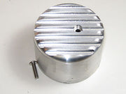 Triumph pre-unit Generator end cap cover finned aluminum Lucas Miller dynamo E3L