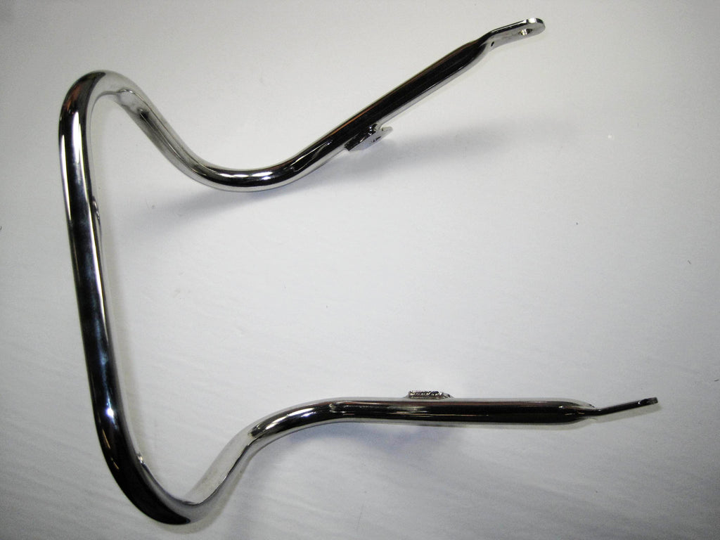 A68 Rails BSA 68-9327 seat GRAB RAIL 1967 68 69 70 A65 A50 UK Made chrome ...