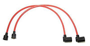 Red resistive 21" spark plug wires cables For Triumph BSA electronic ignition 