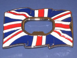 Union jack beer  bottle opener belt buckle British flag UK