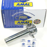 Amal dual pull carb throttle 7/8" Triumph Norton BSA UK Made machined alloy