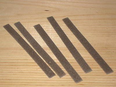 5 Flex files contact burnishing course cleaning .025 thick points file 120 grit