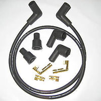 7mm Spark Plug Wire Kit Terminals Boots Triumph Norton 650 500 750 850 wires set
