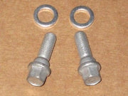 97-2126 97-3893 drain screw and washer set Triumph BSA fork tube plug 1969 - 74