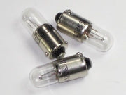 3 bulbs Bulb 12v 4w 4 watt BA9S base #233 Lucas Narva warning lights Triumph
