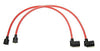 Red resistive 24" spark plug wires cables For Triumph T140 electronic ignition 