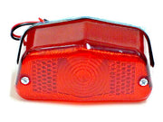 Lucas Style Taillight Unit stop light brake Triumph Norton BSA 1955 to 1965