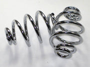 3" Chrome Seat Spring Springs Set Triumph Norton BSA Tapered Motorcycle