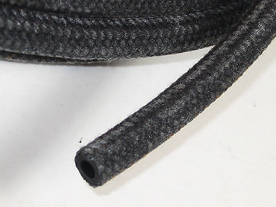 3/16" fuel oil line hose tubing cloth braided herringbone outer sold by the foot