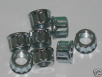Triumph BSA Cylinder Base Nuts 12 Point 21-0692 A50 A65 24 TPI 1969-72 TR6 T120