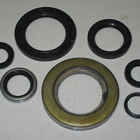 Triumph 500 twin engine oil seal kit complete seals set  UK Made early to 1974