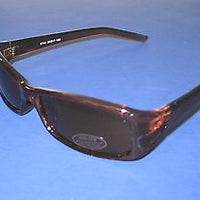 Square Rocker sunglasses brown frame dark tinted lenses NEW motorcycle