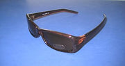 Square Rocker sunglasses brown frame dark tinted lenses NEW motorcycle