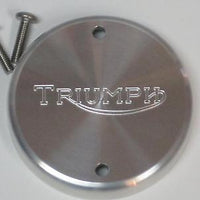 TRIUMPH custom deep points cover aluminum w logo 500 650 750 T120 TR6 T140 TR7