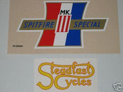 BSA Spitfire Special MK III vinyl decal sidecover tank top