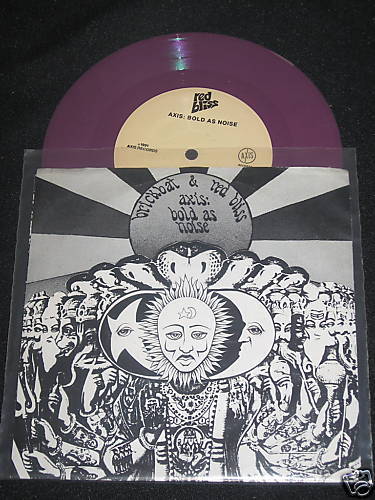 Red Bliss Brickbat 7" vinyl split Axis records 1991 SF