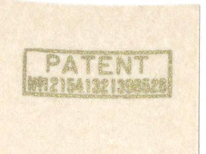 Patent No 121541321396528 Classic Triumph decal vinyl peel and stick gold