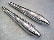 Norton Muffler Set 06-1312 SS Type Commando UK Made silencers mufflers