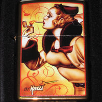 Zippo cigarette lighter Mazzi Windy Smoking Pinup Woman 1920s style Gatsby Deco