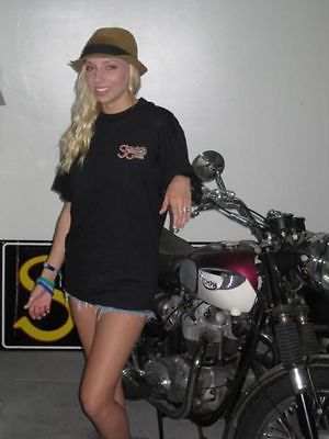 Steadfast Cycles Kneeslider Large shirt Cafe Racer British motorcycles