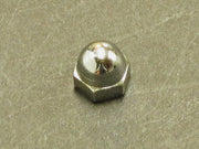 1/4" UNF Chrome Domed Nut Triumph Norton BSA UK Made 21-1809