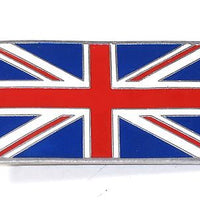UNION JACK Jac Belt Buckle British flag motorcycle badge Nice Quality USA Made