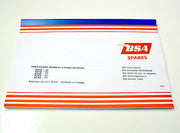 BSA A65 A50 650 500 Replacement Parts List spares manual book 1968 00-5137