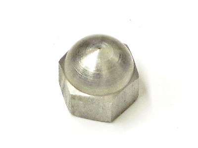 BSC 3/8" - 26 TPI Stainless Steel Domed Nut Triumph Norton BSA UK Made