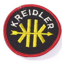Kreidler Motorcycles embroidered vintage NOS 1970s round patch badge