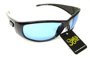 Steadfast Cycles sun glasses night riding blue lens lenses sunglasses eye wear