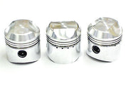 Piston Set 60 over .060 pistons 3 cylinder triple Triumph BSA T150 T160 Trident