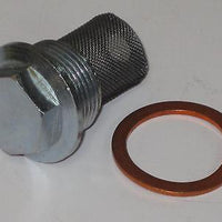 Sump filter & washer Triumph 70-5312 70-5315 UK Made crankcase plug 70-9336