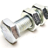 Triumph chain adjuster screw stop 14-0107 bolt & thin nuts 14-0401 for 37-3742 