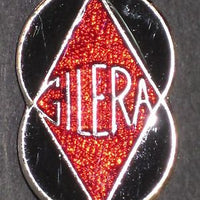 Gilera hat pin motorcycle lapel badge scooter Italy