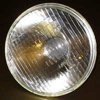 5 3/4" headlight glass lens Lucas Type head light 5 3/4 lion on glass 54525272