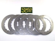 TRIUMPH T120 TR6 clutch Steel PLATE set 6 plates BSA 57-1363 t Hornet Lightning
